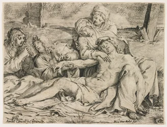 Pietà, of de Christus van Caprarola, 1597